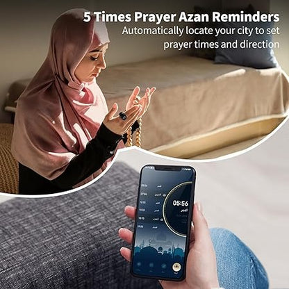 Digital Tasbih Ring OLED Screen Zikr Counter| Smart Zikr Ring OLED Display Tally Counter