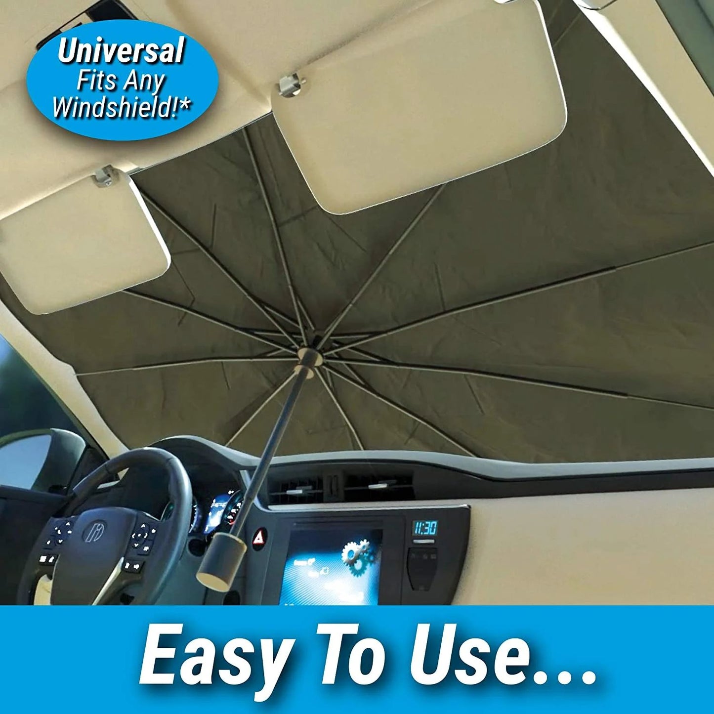 Car Windshield Sun Shade Umbrella Protector Front Window